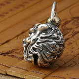 925 Silver Fortune Transfer Brave Xiu Pendant Thai Silver Retro Bells
