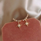 925 Silver Butterfly Stud Earrings for Women Girls