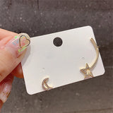 925 Silver Butterfly Stud Earrings for Women Girls