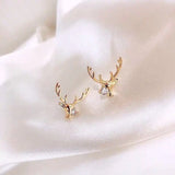 925 Silver Butterfly Stud Earrings for Women Girls