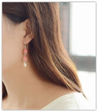 925 Silver Shell Earrings Long