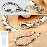 925 Sterling Silver Woven Bracelet for Men