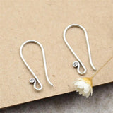 925 Silver Thai Silver Ear Hooks 9*22mm 5pairs