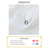925 Sterling Silver Ethnic Sun Totem Pendent Necklace for Women