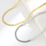 925 Silver Snake Necklace Chain Wedding Jewelry Party Bijoux