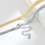 925 Silver Snake Necklace Chain Wedding Jewelry Party Bijoux