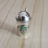 925 Sterling Silver Beads Charm Cup for European Troll 3.0mm Bracelet