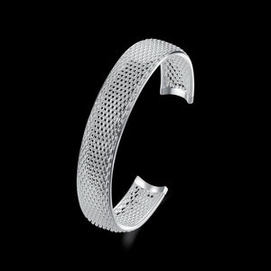 925 Silver Vintage Bangles Cuff Bracelets for Women