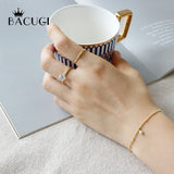 925 Sterling Silver Freshwater Pearl Bracelet for Women