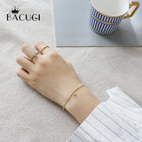 925 Sterling Silver Freshwater Pearl Bracelet for Women