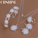 925 Silver Fireworks Jewelry Set for Women