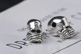 925 Silver Skull Charm Pendant DIY Accessory
