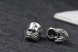 925 Silver Skull Charm Pendant DIY Accessory