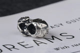 925 Silver Skull Charm Pendant DIY Accessory