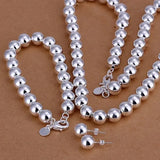 925 Silver Bridal Wedding Jewelry Set for Women