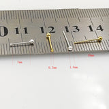 925 Silver 1.8mm Ball Nose Piercing Nose Pin Bone Nostril Stud 20pcs