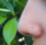 925 Silver 1.8mm Ball Nose Piercing Nose Pin Bone Nostril Stud 20pcs