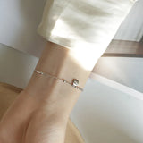 925 Sterling Silver Beads Bracelet & Bangle Adjustable Lucky Bracelet