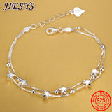 Women's 925 Silver Stars Bracelet