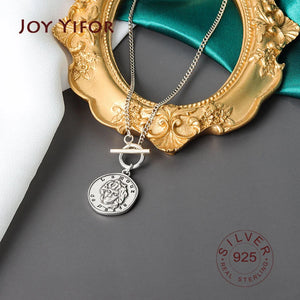 925 Silver Chain Necklace Woman Boho Jewelry