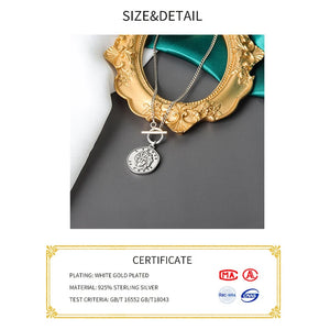 925 Silver Chain Necklace Woman Boho Jewelry