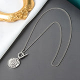 925 Silver Chain Necklace Woman Boho Jewelry