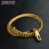 925 Silver Classic 5MM Chain Men's Bracelets Wedding Christmas Gift
