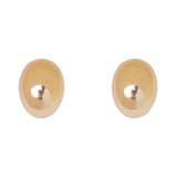 925 Silver Plated Small Circle Earrings for Women