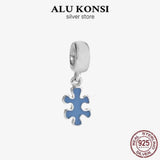925 Silver Heart Cross Pendant Beads for DIY Jewelry Making