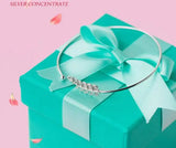 925 Silver Branch Leaf Wheat Bangle Cuff Bracelet CZ