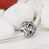 925 Silver Sparking Galaxy Beads for Women DIY Charm