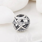 925 Silver Sparking Galaxy Beads for Women DIY Charm