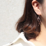 925 Silver Long Cross Earrings Allergy-Free