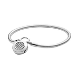 925 Silver Love Bracelet Zircon Women's DIY Jewelry