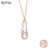 925 Silver Pearl Necklace Choker Hipster Singapore Chomel