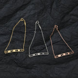 925 Silver Roman Digital Bracelet for Women