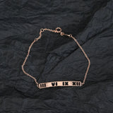 925 Silver Roman Digital Bracelet for Women