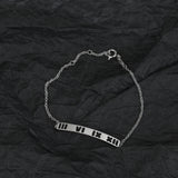 925 Silver Roman Digital Bracelet for Women