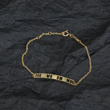 925 Silver Roman Digital Bracelet for Women