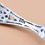 925 Sterling Silver Thai Silver Fish Tube DIY Beaded