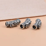 925 Sterling Silver Thai Silver Retro Pipe Accessories