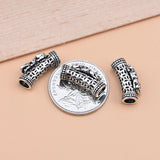 925 Sterling Silver Thai Silver Retro Pipe Accessories