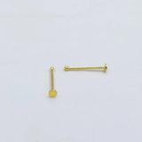 925 Silver 1.5mm Nose Pin Studs 20pcs/pack