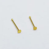 925 Silver 1.5mm Nose Pin Studs 20pcs/pack