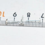 925 Silver Tiny Moon Nose Pin Stud 20pcs/pack