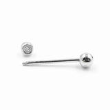925 Silver Tongue Nipple Ear Barbell Piercing