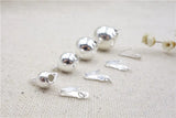 925 Sterling Silver Ball Buckle Clasp DIY Jewelry Bracelet Accessories