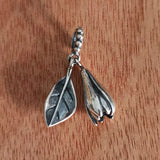 925 Silver Magnolia Flower Necklace Bracelet Pendant Jewelry