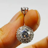 925 Silver Belly Bar Double End CZ Navel Ring Piercing Jewelry
