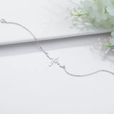 925 Silver Heartbeat Charm Bracelet for Women